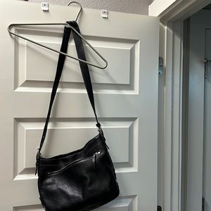 Black Coach bucket bag